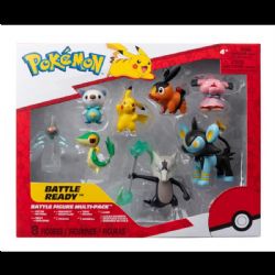 POKÉMON - ENSEMBLE DE 8 FIGURINES